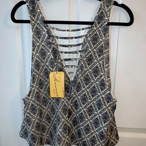 Vintage Havanna Summer Sleeveless Top size SMALL NWT